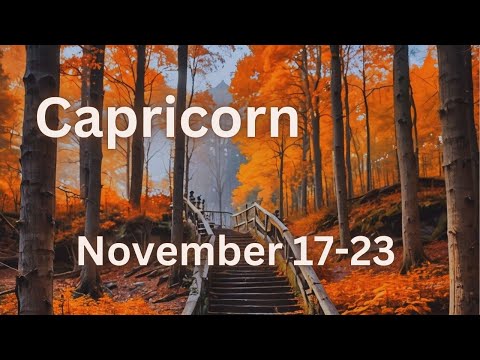 Capricorn, Look What's In Store! Weekly Tarot November 17-23 2024