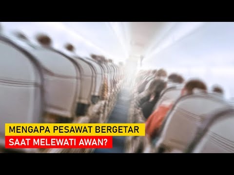 Mengapa Pesawat Bergetar Saat Melewati Awan, Begini Penjelasannya Lengkapnya