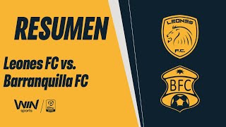 Leones FC vs. Barranquilla FC (resumen y goles) | Torneo BetPlay Dimayor 2025-2 | Fecha 4