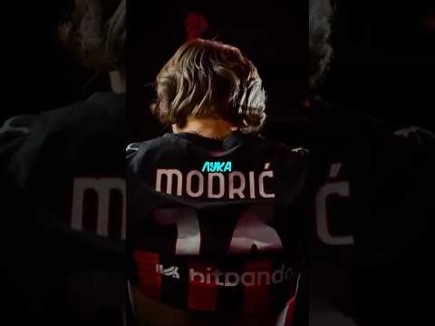 Почему Модрич перешёл в «Милан» и получил случайный номер вместо 10?💔😢 #football #modric #shorts
