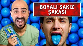 BOYALI SAKIZ ŞAKASI !