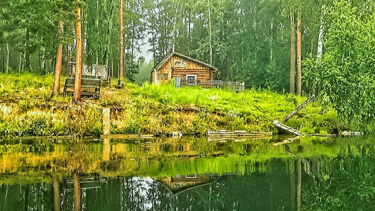 Три дня в сибирской глуши в избе! Рыбалка, кухня, отдых! Рыбалка евгения