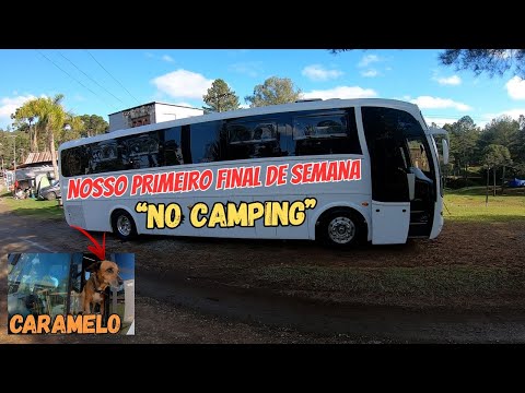 PRIMEIRA Viagem com o Busão, no Maior Camping do Brazil - A Fazenda Evaristo.