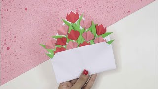 Easy Flower Card | Beautiful Handmade Card