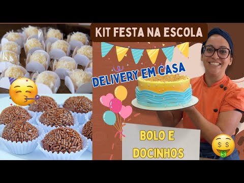Produção a todo vapor! Minha confeitaria em casa.
