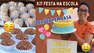 Produção a todo vapor! Minha confeitaria em casa.