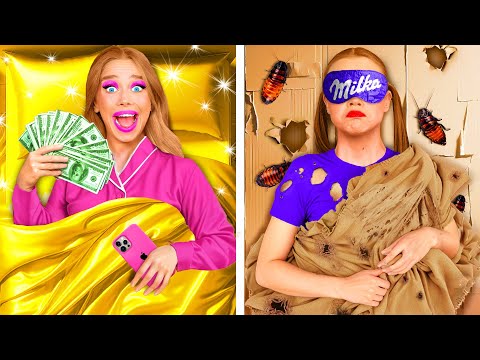 Estudiante Rico vs Estudiante Pobre | Guerras de Bromas BaRaDa Challenge