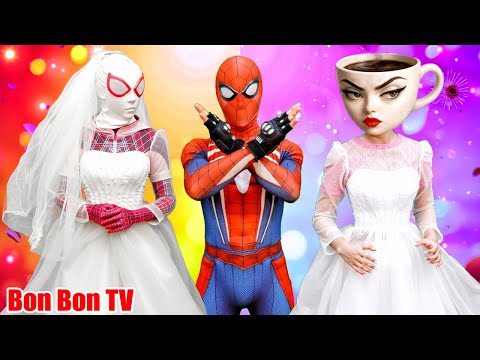 Cô Dâu Siêu Nhân Nhện, Ballerina Cappuccino Là Người Xấu- Seri- Spiderman Đời Thực: p13 | Bon Bon TV