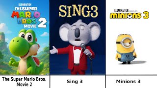 Upcoming Illumination Animated Movies (2025-2028)