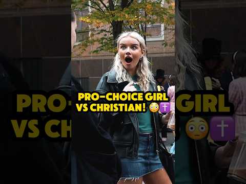😬‼️ FEMINIST GETS COOKED BY CHRISTIAN!