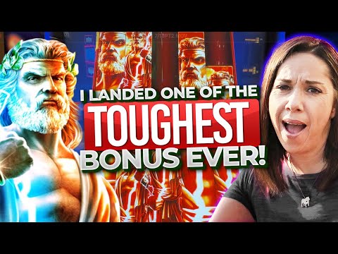 WOW....I LANDED ONE OF THE TOUGHEST BONUSES EVER ⚡️ 🌩️ ⚡️