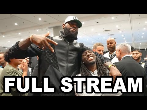 Kai Cenat & Lebron James FULL STREAM!