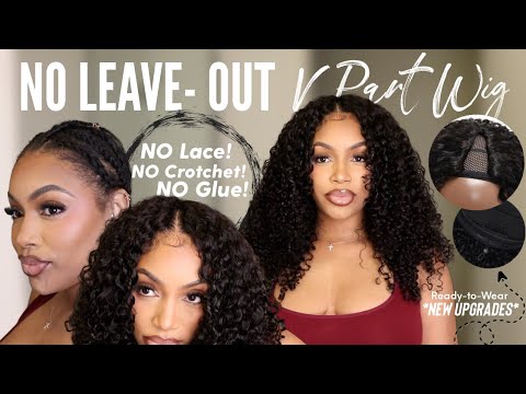 MUST WATCH…SCALP! NEW Upgraded EasiContour V- Part Wig Install (NO LEAVEOUT) MUST HAVE! | UNice Hair