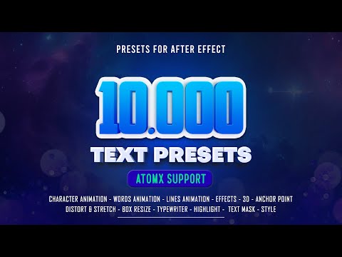 Poster - Text Presets