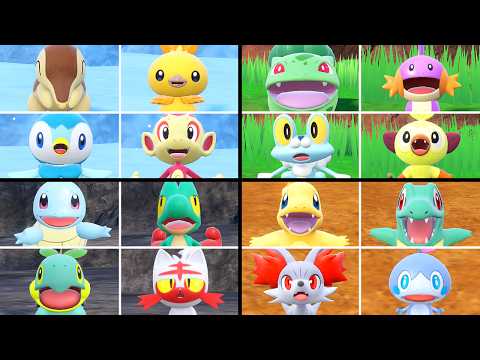 I Caught Every Shiny Starter Pokemon