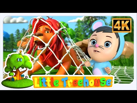 Little Treehouse Aslan ve Fare 🦁🐭 | Müzikli Hikaye Türkçe | Çocuklar için Masal
