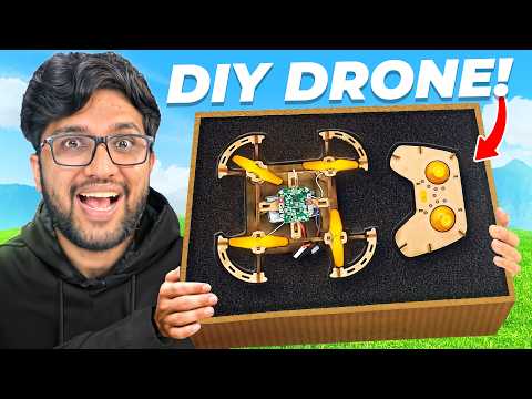 DIY CARDBOARD DRONE ! (WILL IT FLY?)