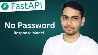 Hide Password in Response Data | Response Model in FastAPI