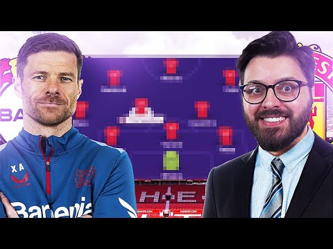 TESTEI A FORMAÇO NO XABI ALONSO.... no EA FC 24