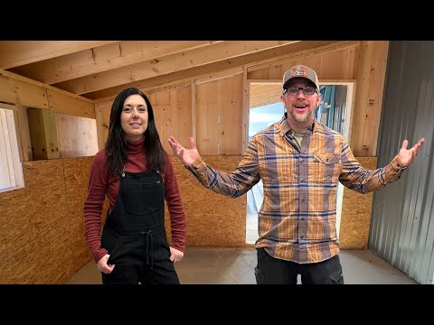 We’ve Got to FINISH THIS! Pig Pen Framing and OSB Siding