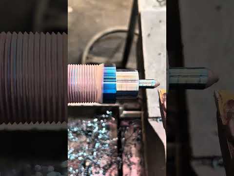 Usinagem e rosca #fresadora #welding #torno #automobile #welder