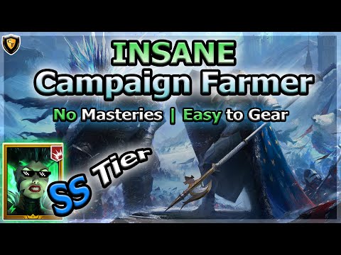RAID Shadow Legends | INSANE Campaign Farmer | No Masteries | Easy to Gear