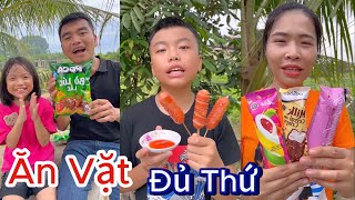 Ăn vặt đủ thứ - Snacks of all kinds🍭🍡🍕🍟🍔🌭