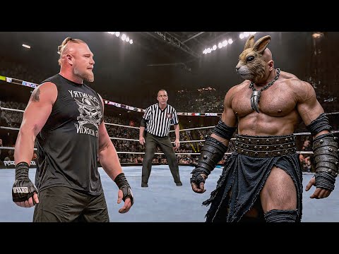 FULL MATCH - Brock Lesnar vs Rambling Rabbit | Iron Man Match | WWE Jun 19, 2025