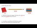 Money Word Problems and Rounding