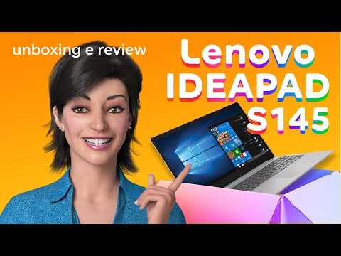 (PORTUGUESE) O que eu achei do notebook Lenovo Ideapad S145? Unboxing - Canal da Lu - Magalu