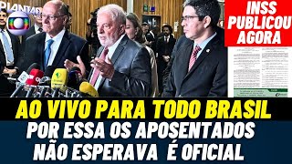 A BOMBA ESTOUROU SAIU AGORA EM PLENA TERÇA-FEIRA, COMUNICADO DO NSS URGENTE BENEFICIÁRIOS INSS