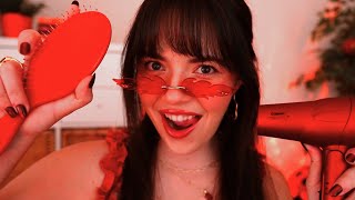 ASMR The Red Salon 🍒Haircare & Scalp Massage for Sleep