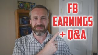 Facebook (FB) Earnings LIVE! And Q&A