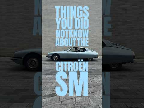 The sleekest car ever made? #carshorts #automobile #cartok #classiccar #citroensm