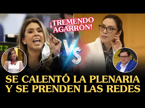 ¡ENCONTRONAZO ENTRE DIPUTADAS, SE PRENDIÓ LA PLENARIA, NUEVAS IDEAS VS ARENA!