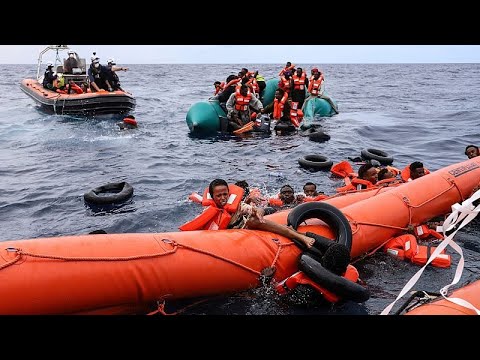 YouTube video thumbnail: EU and Greece to Press Libya on Migrant Crossings via Mediterranean as Numbers Surge