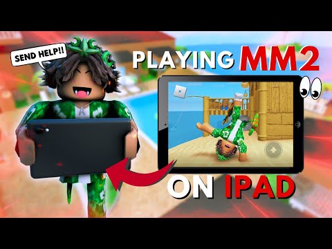 I Played MM2 On IPad For The FIRST TIME... *CHAOTIC* 🤐 (Roblox Murder Mystery 2)