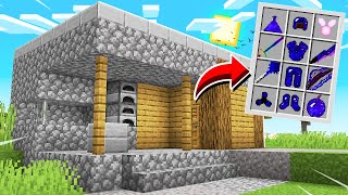ENCONTREI OS ITENS LIFES SUPER FORTES NESSA VILA NO MINECRAFT