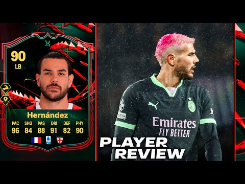 EL MEJOR LATERAL DEL JUEGO!! 🐐 | THEO HERNANDEZ EVO 89/90 (ATTACKERS INSTINCT) REVIEW