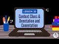 Understanding Words and Context Clues