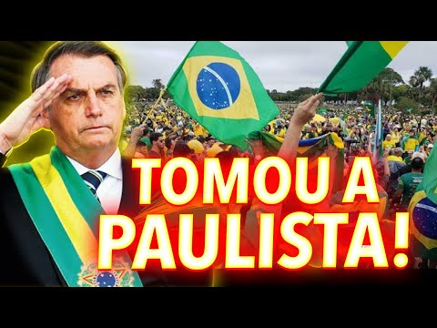 BOLSONARO COLOCOU QUASE 1 MILHÃO DE PESSOAS NA PAULISTA E EU TAVA LÁ! VEJA IMAGENS DA MANIFESTAÇÃO!