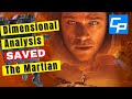 Dimensional Analysis for Survival on Mars