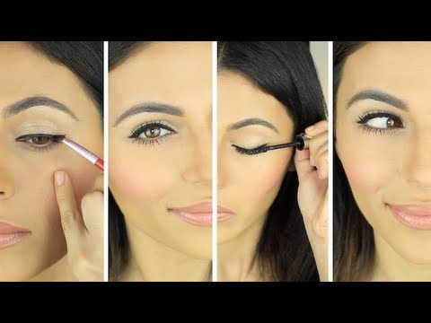 How To Apply Eyeliner - Simple Eyeliner Look | Eye Makeup Tutorial | Teni Panosian
