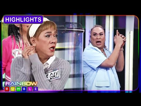 Negi at Ate Gay, nagharap sa isang intense action scene | Rainbow Rumble