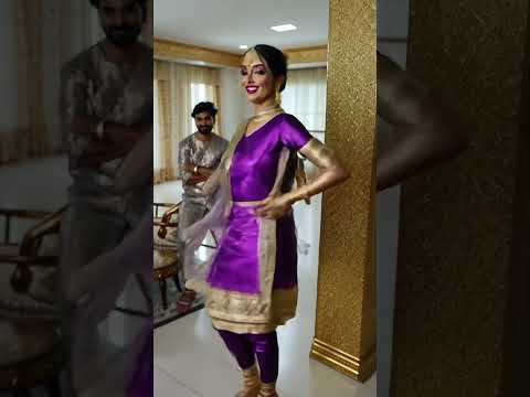 purple sari