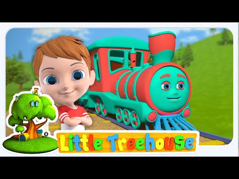 Trenin Tekerlekleri + Daha Little Treehouse çocuklar Için Tekerlemeler