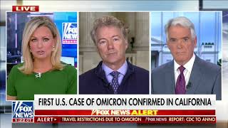 Dr. Rand Paul Discusses Omicron Variant On America Reports - December 1, 2021