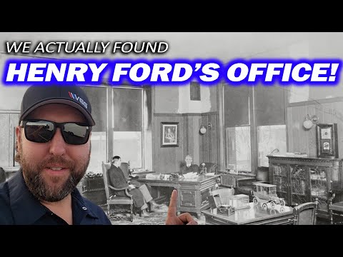 Exploring ABANDONED HISTORIC Highland Park FORD Plant! (Henry Ford's office)
