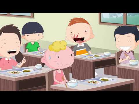 兒童生活教育動畫五國語版 08 用心吃飯 - YouTube