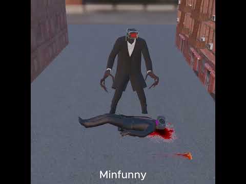 Zombie Cameraman and Speakerman's sacrifice  #skibiditoilet #minfunny #ainsibaslavida #animtion